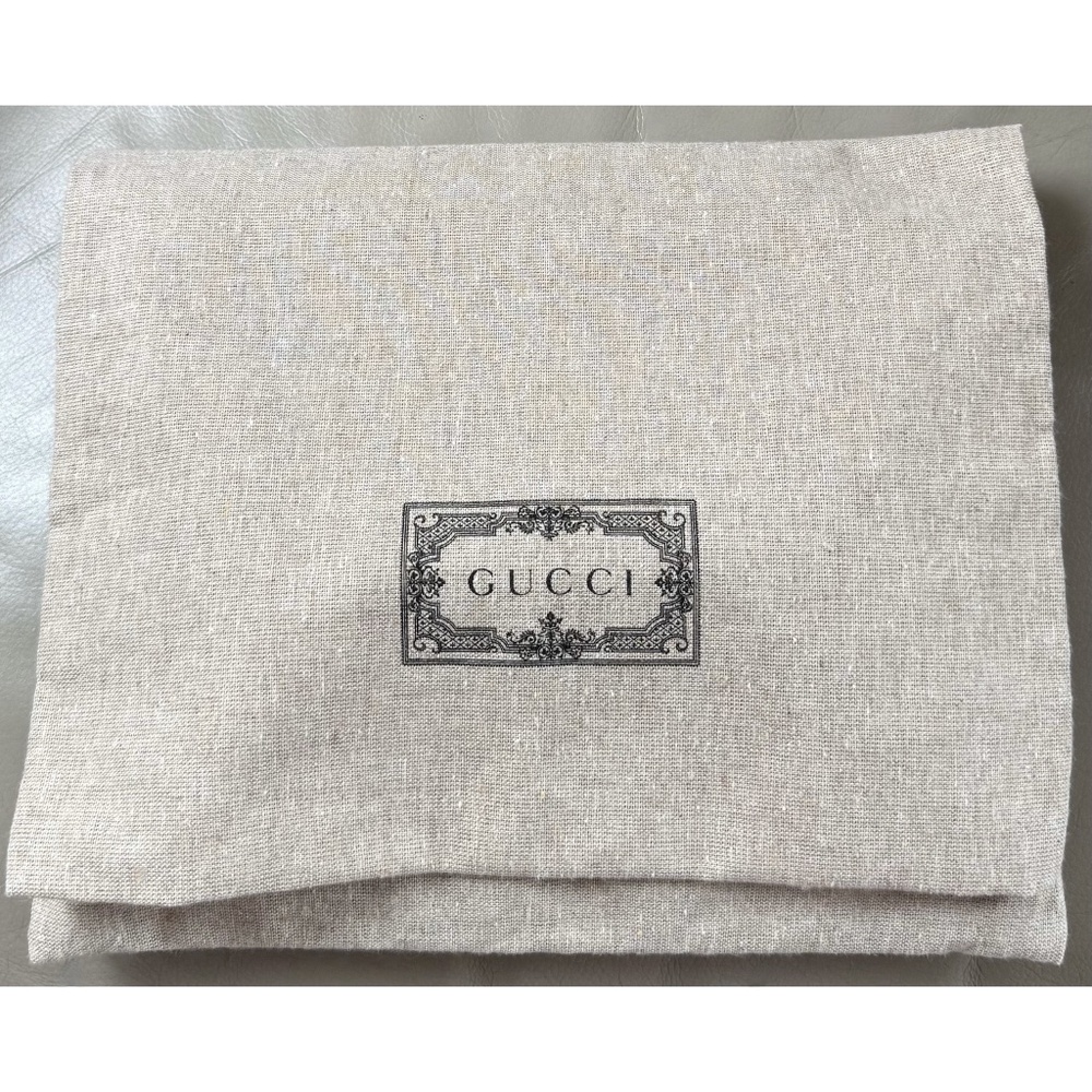 Rare Authentic Vintage Gucci Tom Ford Horsebit Web GG Canvas Chain Clutch, COA - Picture 11 of 13